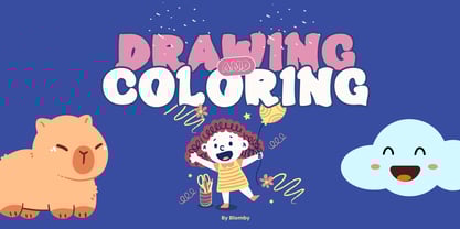 Blomby Font Poster 6