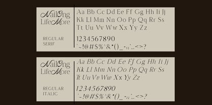 Nailong Lifemore Font Poster 9