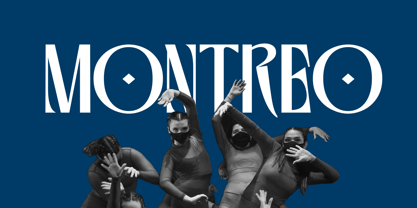 Montreo Display Font Poster 1