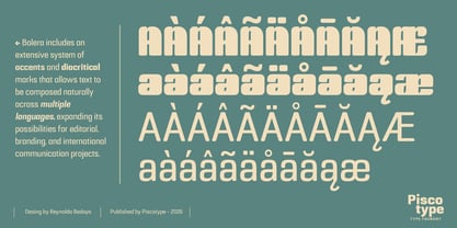 Bolera Font Poster 5