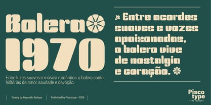 Bolera Font Poster 11