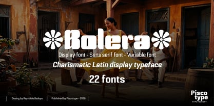 Bolera Font Poster 1