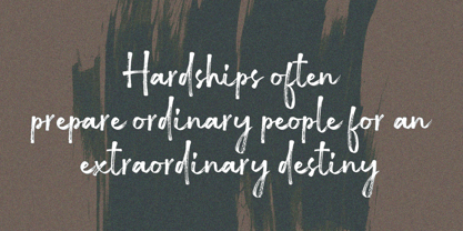 Hardshock Font Poster 2