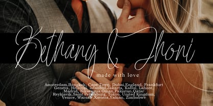 Maydeline Aleandra Font Poster 2