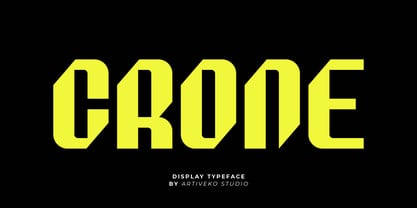 Crone Font Poster 1