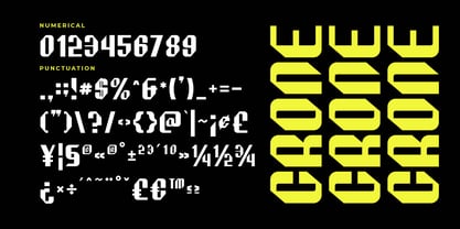 Crone Font Poster 4