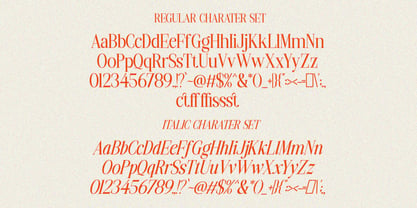 Monarch Heritage Font Poster 8