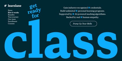 Foliant Serif Font Poster 3
