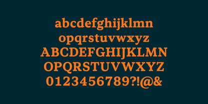 Foliant Serif Font Poster 9