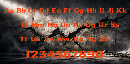 Brokewall Font Poster 4