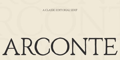 Arconte Font Poster 1
