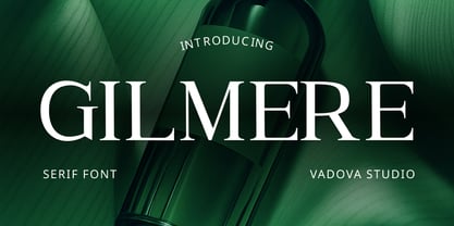 Gilmere Font Poster 1