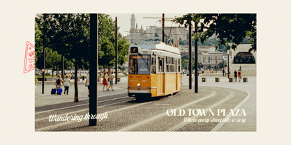 Hidden Route Font Poster 6