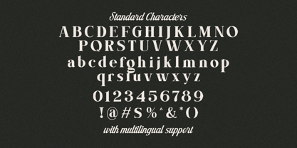 Hidden Route Font Poster 10