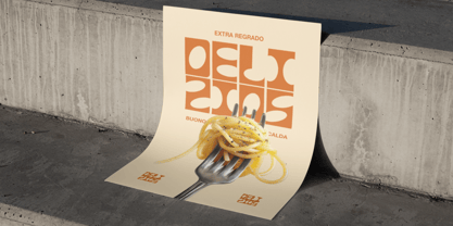 Meat Glone Font Poster 6