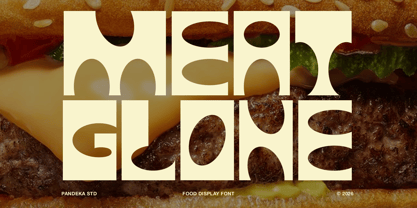 Meat Glone Font Poster 1