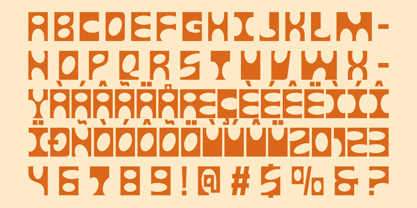 Meat Glone Font Poster 9