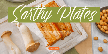 Alesteny Pojharu Font Poster 2