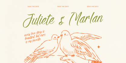 Alesteny Pojharu Font Poster 7