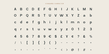 Rucent Font Poster 12