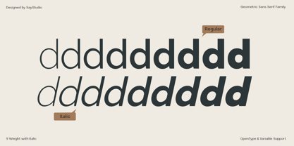 Rucent Font Poster 11