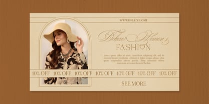 Bloomingdale Font Poster 11