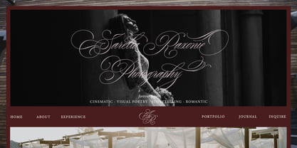 Bloomingdale Font Poster 2