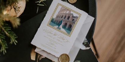 Bloomingdale Font Poster 9