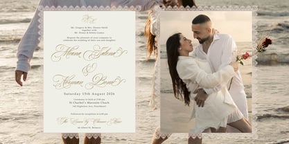 Bloomingdale Font Poster 4