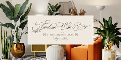 Bloomingdale Font Poster 8