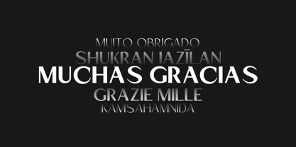 Mizhon Sans Font Poster 8