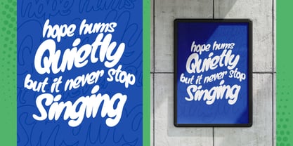 Gumybops Font Poster 10