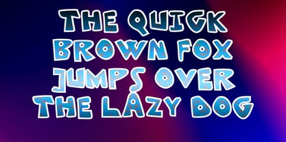 Cloud Nine Font Poster 5