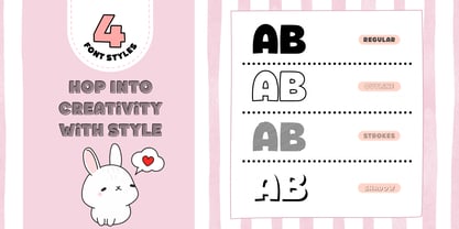 Fox Nibble Font Poster 2