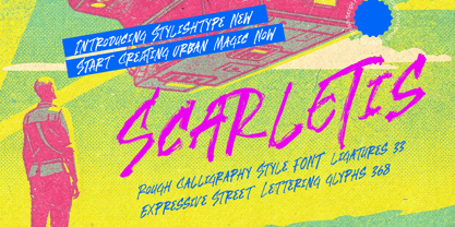 Scarletis Font Poster 1