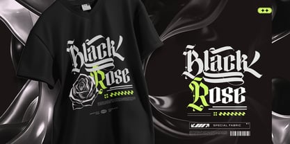 Blime Blackletter Font Poster 10