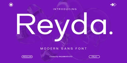Reyda Font Poster 1