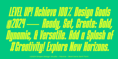 Felvice Font Poster 7