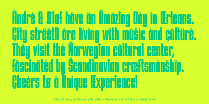 Felvice Font Poster 8