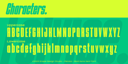 Felvice Font Poster 3