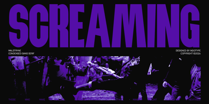 IT Malstryne Font Poster 7