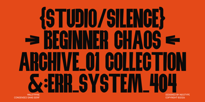 IT Malstryne Font Poster 2