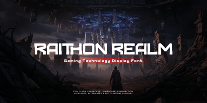 Raithon Realm Font Poster 1