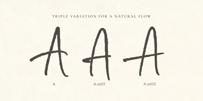 Rough Scribble Font Poster 7
