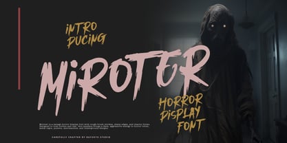 Miroter Font Poster 1