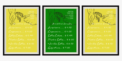 Freedom Paradise Font Poster 2