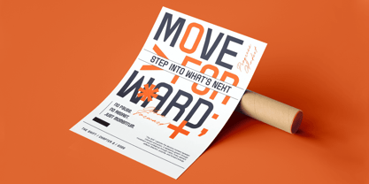 Stone Capital Font Poster 4