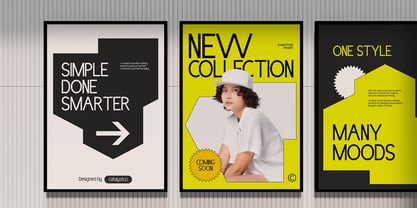 Elongate Font Poster 5