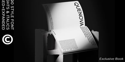 Quenova Font Poster 8