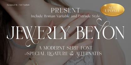 Jewerly Beyon Font Poster 1